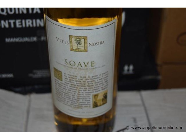 24x fles witte wijn, vitis nostra, soave, 2017, 75cl - afbeelding 2 van  4