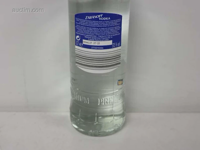 (24x) fles(sen) zaranoff wodka - afbeelding 3 van  4