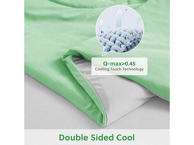 24x homfine koeldeken 200x220 - afbeelding 3 van  3