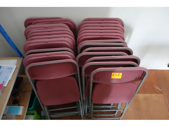 24x inklapbare stoel - afbeelding 4 van  6
