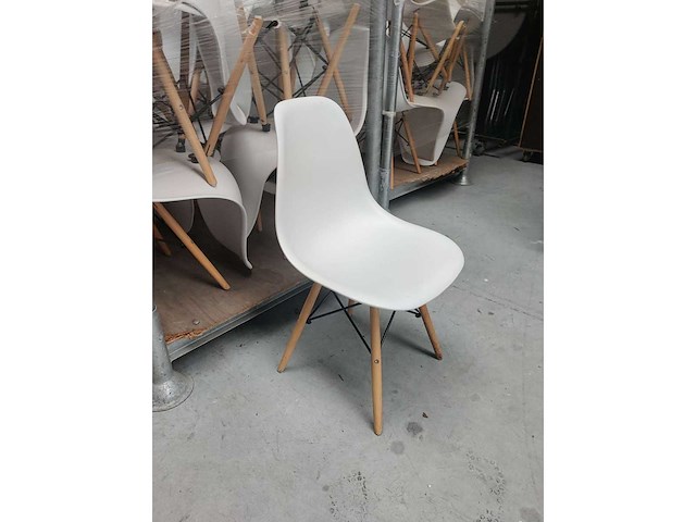 24x kuipstoel wit excl. container (24x) - afbeelding 2 van  3