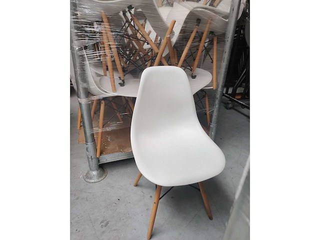 24x kuipstoel wit excl. container (24x) - afbeelding 2 van  3