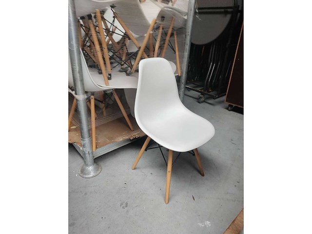 24x kuipstoel wit excl. container (24x) - afbeelding 3 van  3