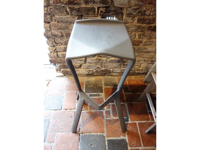 24x kunststof barstoel - afbeelding 2 van  6