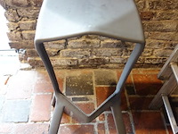 24x kunststof barstoel - afbeelding 2 van  6