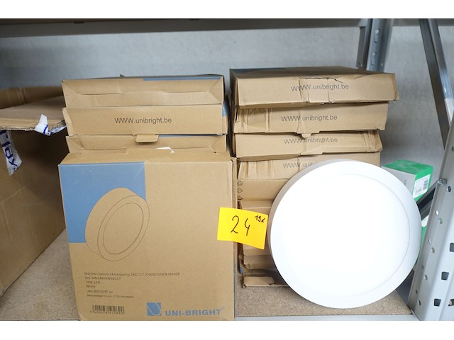 24x led verlichting uni-bright - afbeelding 1 van  3