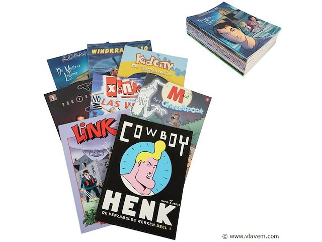24x nederlandstalige strips - afbeelding 1 van  5
