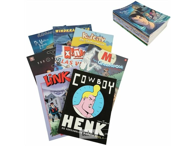 24x nederlandstalige strips - afbeelding 1 van  1