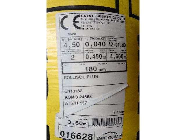 24x rol isolatie isover - afbeelding 6 van  6