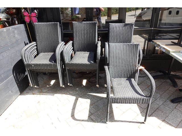 24x terras stoel - afbeelding 4 van  4