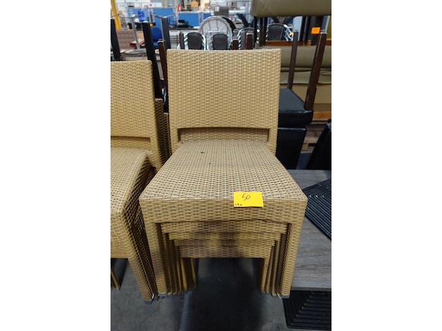 24x wicker stoel - afbeelding 1 van  4