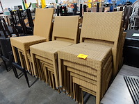 24x wicker stoel - afbeelding 2 van  4