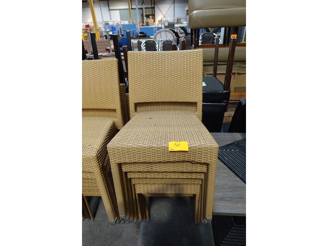 24x wicker stoel - afbeelding 3 van  4