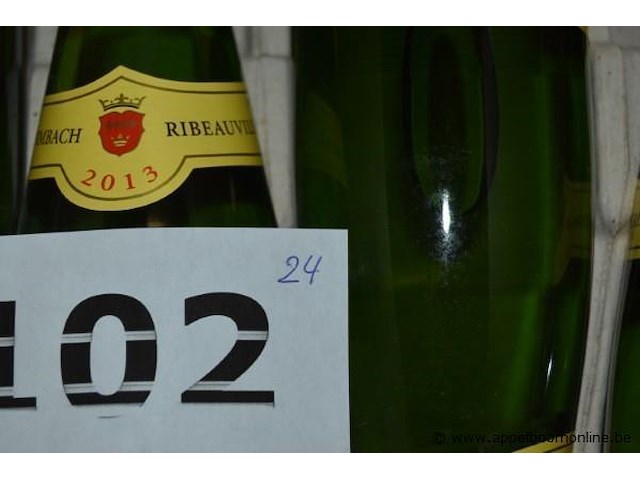 24x witte wijn, trimbach, muscat réserve 2013, alsace, 750ml - afbeelding 3 van  3