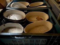 25 bakken met diverse patepotten - afbeelding 1 van  5