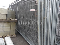 25 bouwbarrières (heras-type) - afbeelding 1 van  4