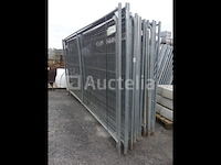 25 bouwbarrières "heras-type" - afbeelding 1 van  4