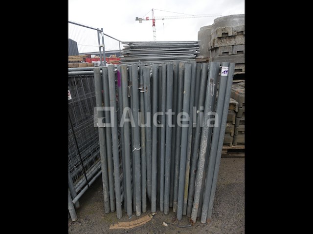 25 bouwbarrières "heras-type" - afbeelding 3 van  5