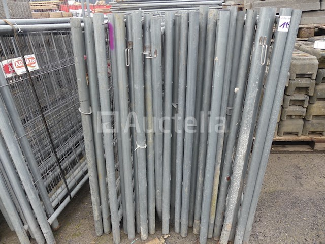 25 bouwbarrières "heras-type" - afbeelding 4 van  5