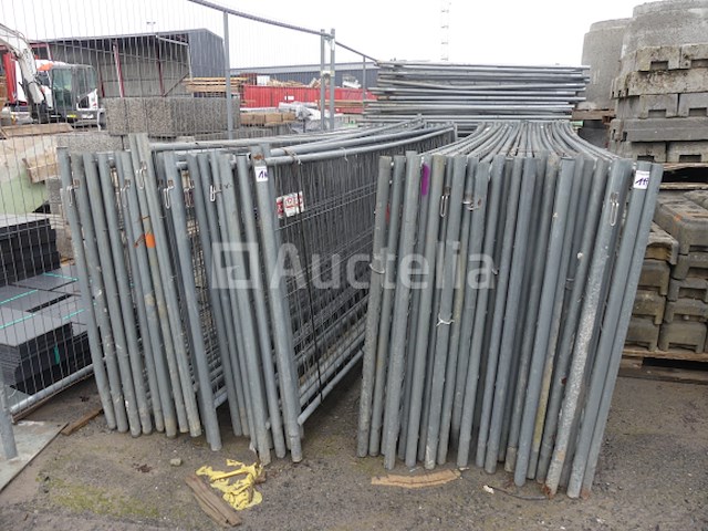 25 bouwbarrières "heras-type" - afbeelding 4 van  5