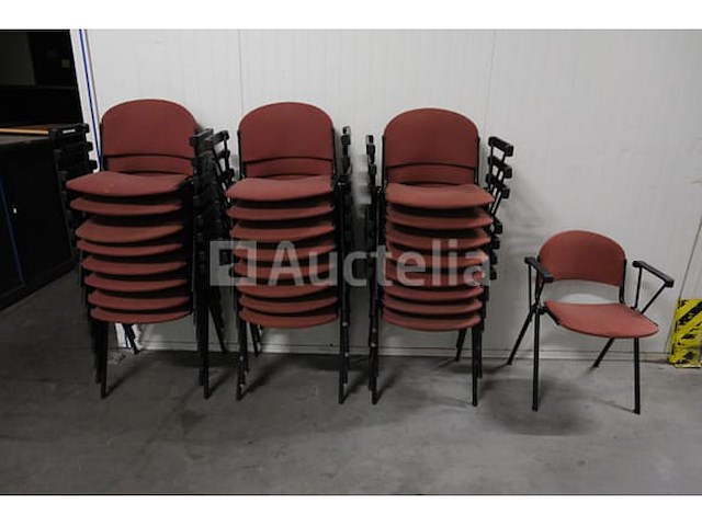 25 bureaustoelen met armleuningen - afbeelding 1 van  5