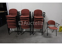 25 bureaustoelen met armleuningen - afbeelding 1 van  5