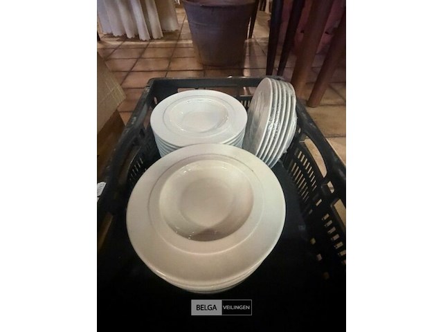 ± 25 dessertborden - afbeelding 1 van  3