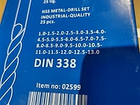 25 dlg hss borenset metaal - afbeelding 2 van  2