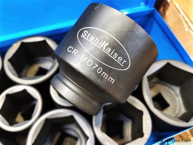 25 dlg zware krachtdoppenset 1" 17-75mm - afbeelding 1 van  3