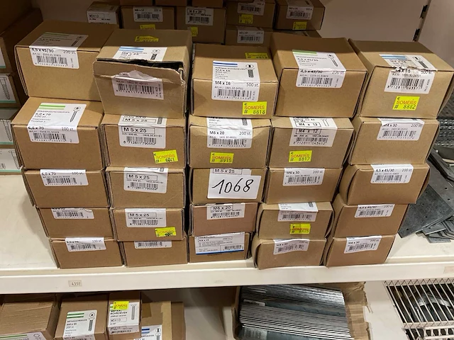 25 dozen schroeven deels inox - afbeelding 1 van  10