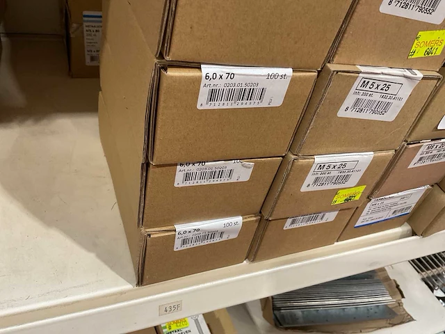 25 dozen schroeven deels inox - afbeelding 9 van  10