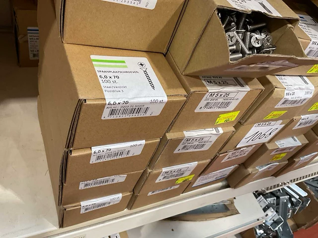 25 dozen schroeven deels inox - afbeelding 10 van  10