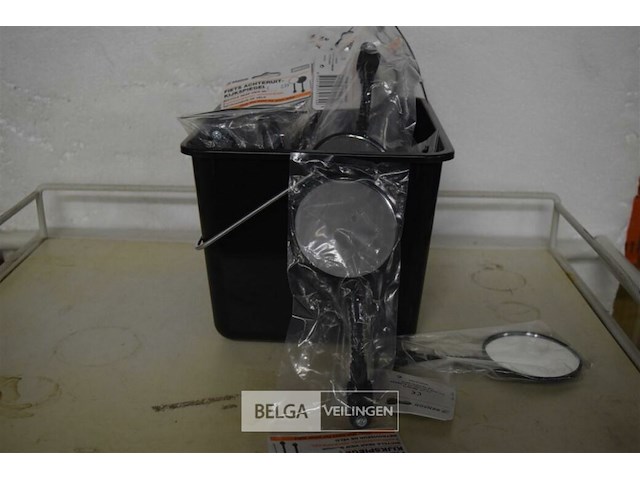 ±25 fiets achteruitkijkspiegel - afbeelding 1 van  3