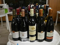 ±25 flessen diverse wijnsoorten - afbeelding 1 van  5