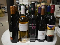 ±25 flessen diverse wijnsoorten - afbeelding 4 van  5