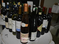 ±25 flessen diverse wijnsoorten - afbeelding 1 van  4