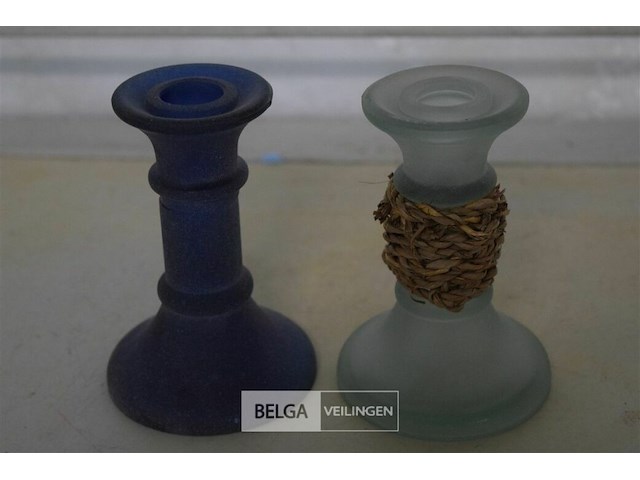 ±25 glazen kandelaars - afbeelding 3 van  3