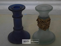 ±25 glazen kandelaars - afbeelding 3 van  3