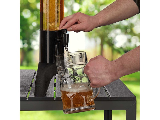2,5 l bierdispenser met tap - afbeelding 1 van  4
