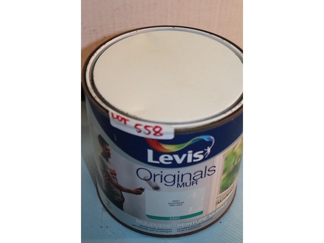 2,5 l muurverf levis azuurblauw - afbeelding 1 van  1