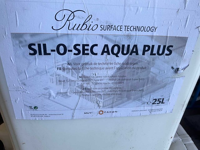 25 l. rubio sil-o-sec aqua plus (3x) - afbeelding 2 van  2