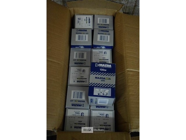 25 lampen mazda 100w - afbeelding 1 van  3
