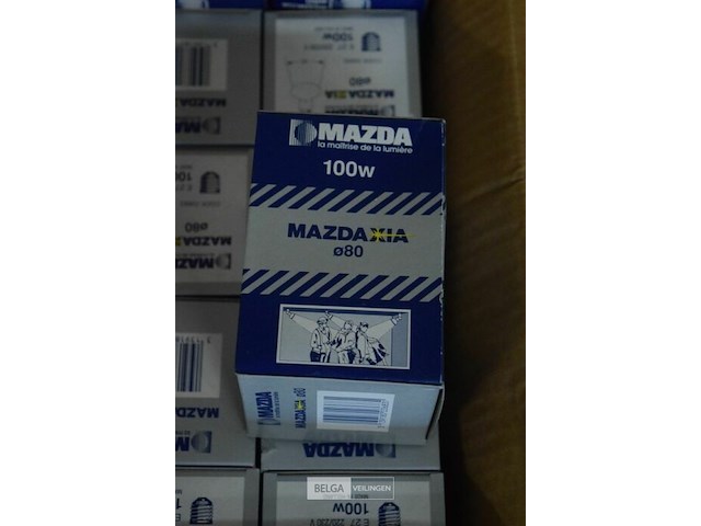 25 lampen mazda 100w - afbeelding 2 van  3