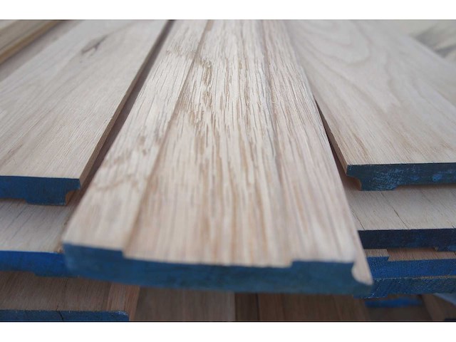 25 lm massief eiken plinten 14mm - afbeelding 5 van  6