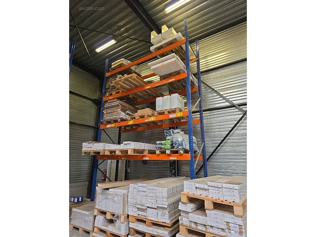 25 lopende meter metalen palletstelling. - afbeelding 5 van  7