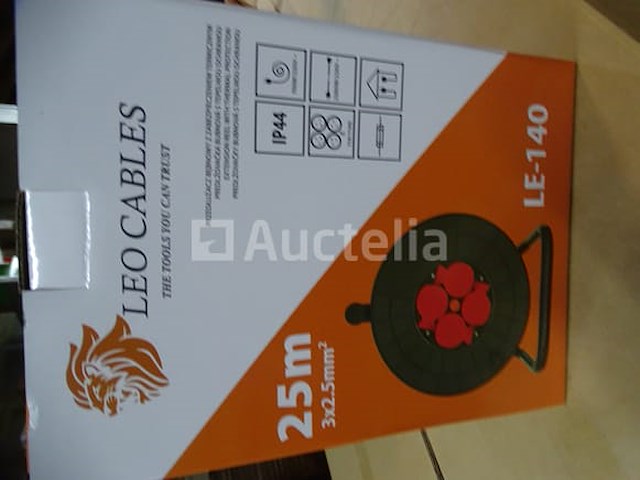 25 m elektrische afwikkeler leo-kabels le-140 - afbeelding 3 van  3