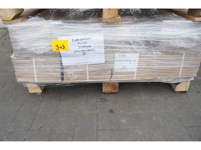 25 m² massief eiken lamparket - afbeelding 1 van  3