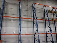 25 meter haspel magazijn rek betsaande uit 12 staanders en 54 leggers - afbeelding 2 van  4