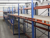 25 meter magazijnrekken bestaande uit 13staanders en 44 leggers - afbeelding 2 van  3