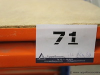 25 meter magazijnrekken bestaande uit 13staanders en 44 leggers - afbeelding 3 van  3